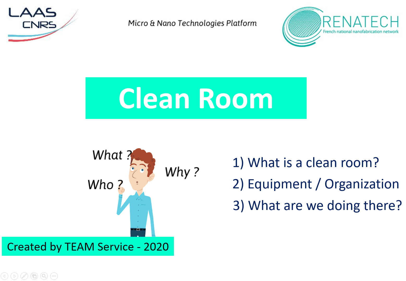 introduction to the work in the clean room-fr